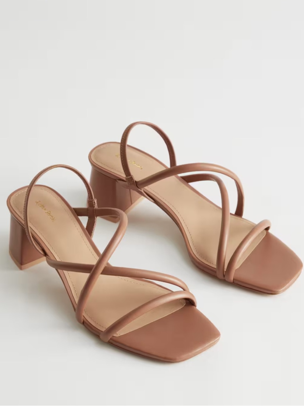 & Other Stories Block Heel Sandal